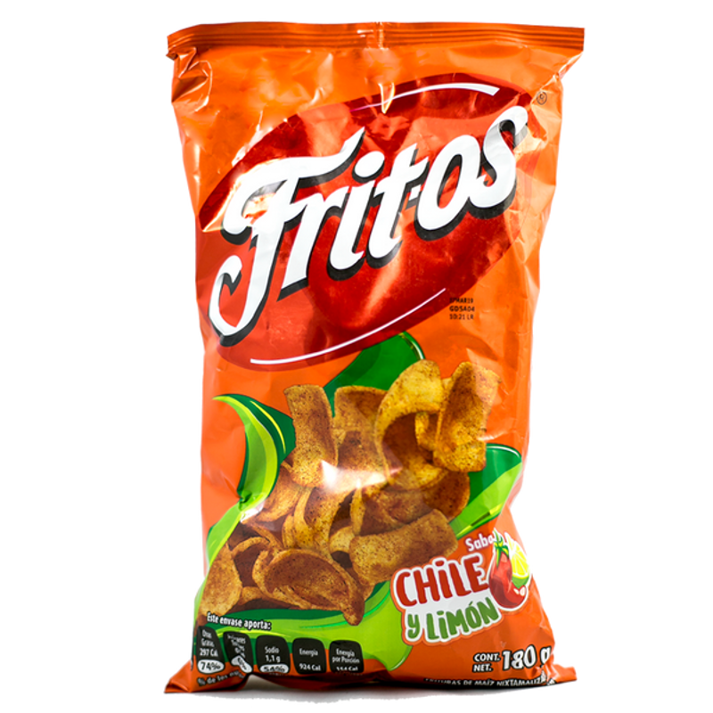 Sabritas Fritos Chile Limon 180g Bag