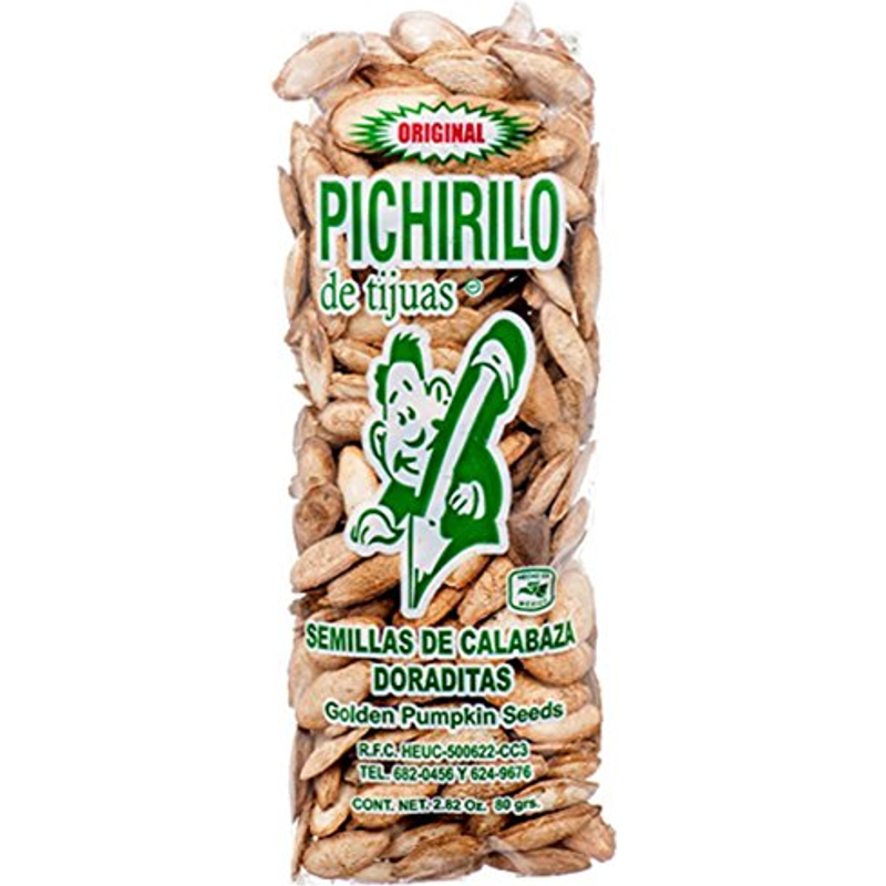 Pichirilo De Tijuas Golden Pumpkin Seeds 3oz Bag