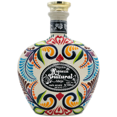 Riqueza Cultural Ceramica Anejo Tequila 750ml Bottle