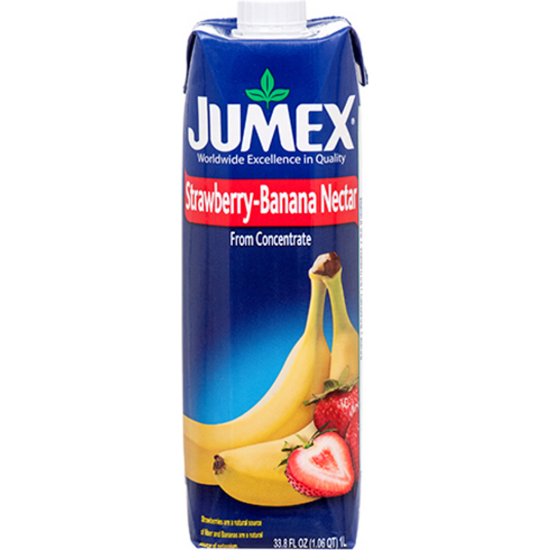 Jumex Strawberry-Banana Nectar 12oz Bottle