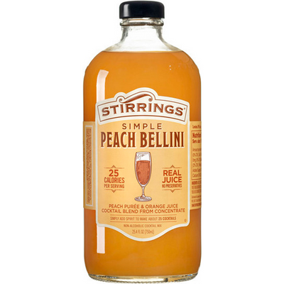 Stirrings Peach Bellini 750ml Bottle