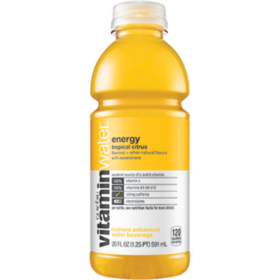 Glaceau Vitamin Water Energy - Tropical Citrus 32 oz Bottle