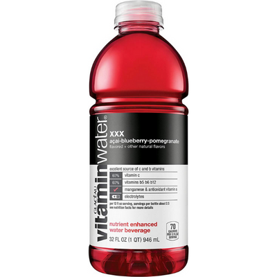 Vitaminwater XXX Açai-Blueberry-Pomegranate 32 oz