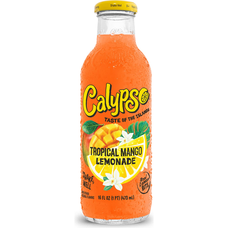 Calypso Tropical Mango Lemonade 16oz Bottle