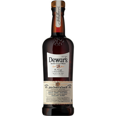 Dewar's Double Aged Blended Scotch Whisky 18 Year 750mL