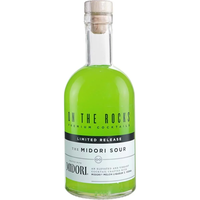 On The Rocks Midori Sour 375mL Bottle