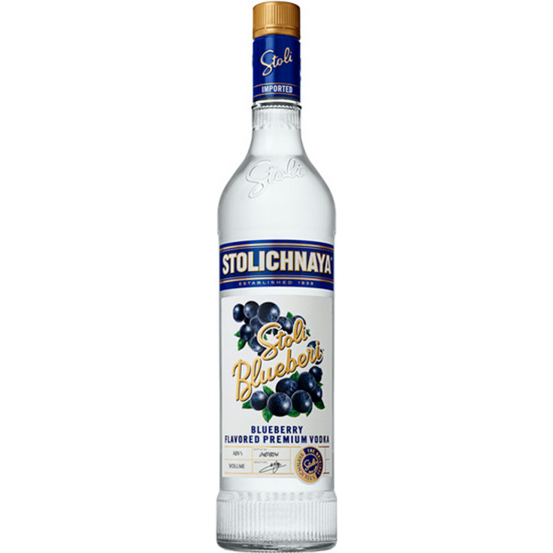 Stolichnaya Stoli Blueberi Vodka 750mL