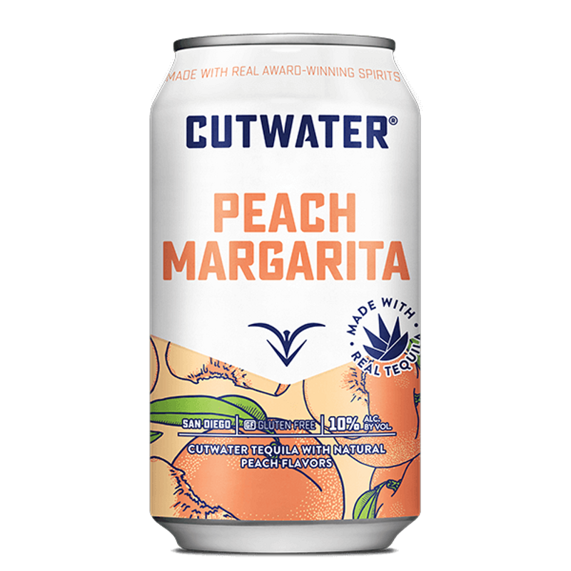 Cutwater Peach Margarita 12oz Can