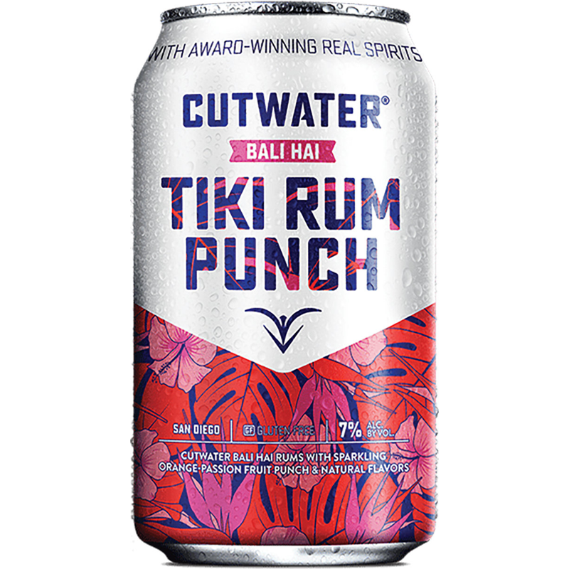 Cutwater Tiki Rum Punch 12oz Can