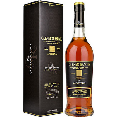 Glenmorangie The Quinta Ruban Highland Single Malt Scotch Whisky Port Cask Finish 12 Year 750mL