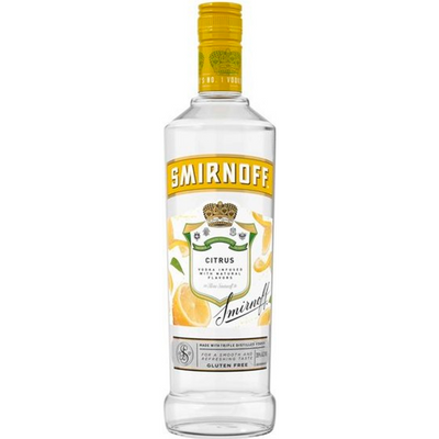 Smirnoff Twist of Citrus Vodka 750mL