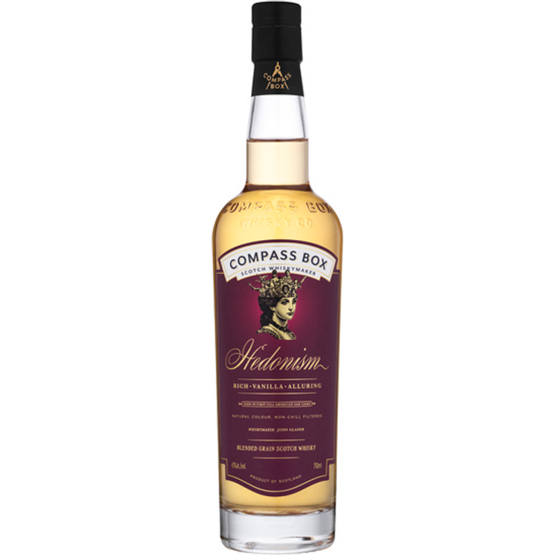 Compass Box Hedonism Blended Grain Scotch Whisky 750mL