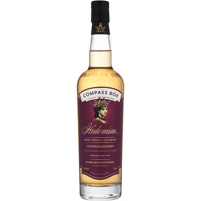 Compass Box Hedonism Blended Grain Scotch Whisky 750mL