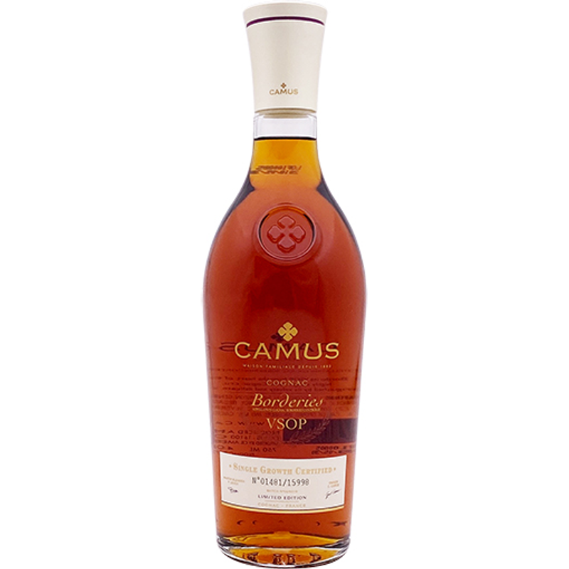 Camus VSOP Borderies Single Cru 750 ml bottle (40% ABV)