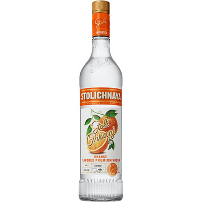 Stolichanaya Stoli Ohranj Vodka 750mL