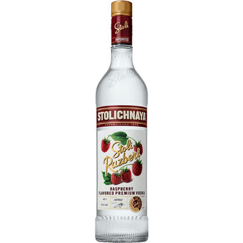 Stolichnaya Stoli Razberi Vodka 750mL