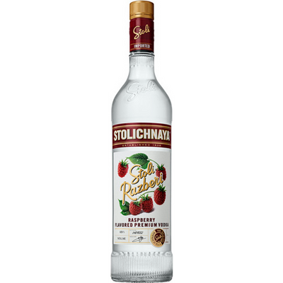 Stolichnaya Stoli Razberi Vodka 750mL