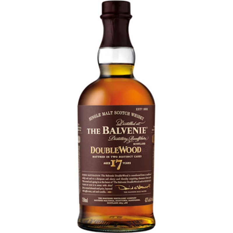 The Balvenie Double Wood Single Malt Scotch Whisky 17 Year 750mL