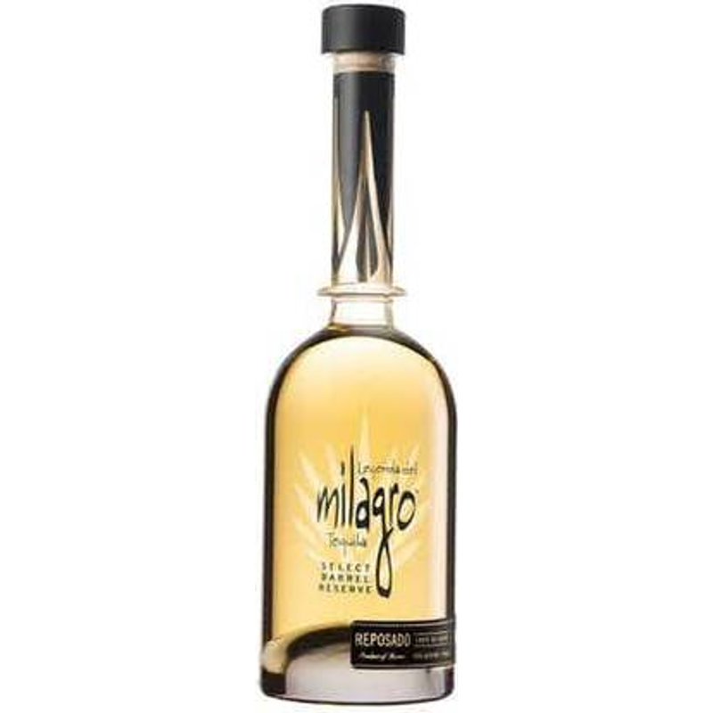 Milagro Tequila Barrel Select Reserve Reposado 750 ml Bottle (40% ABV)