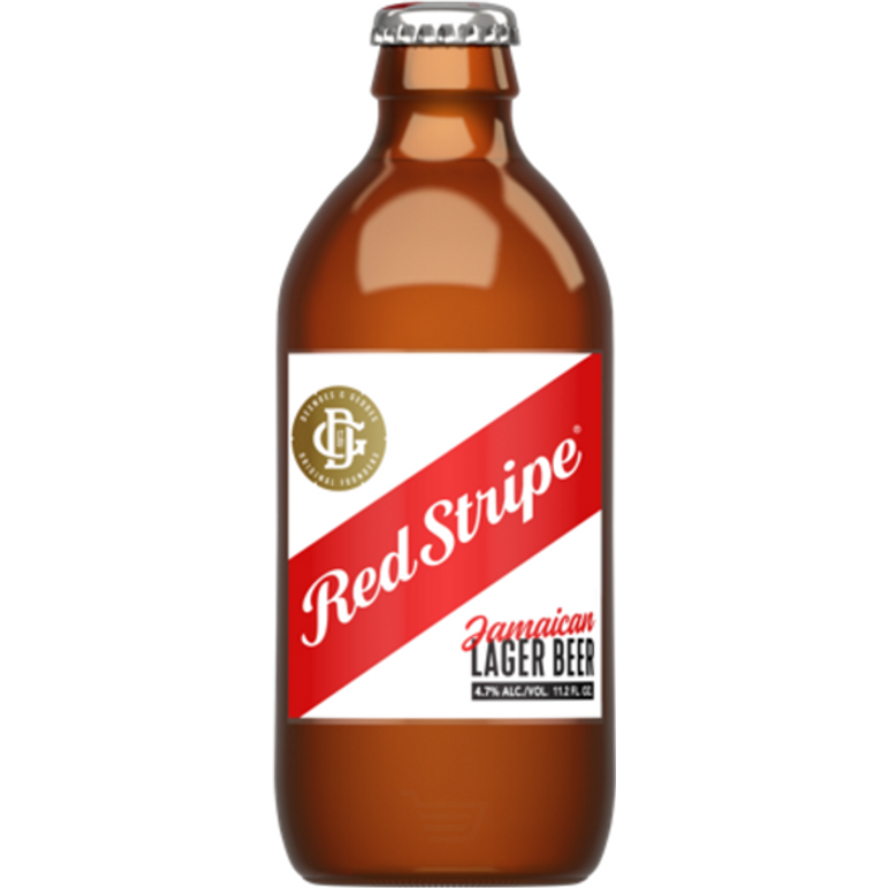 Red Stripe 24oz Bottle