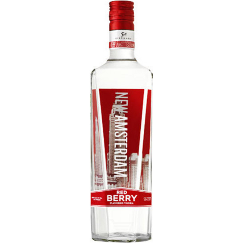 New Amsterdam Red Berry Vodka 375mL