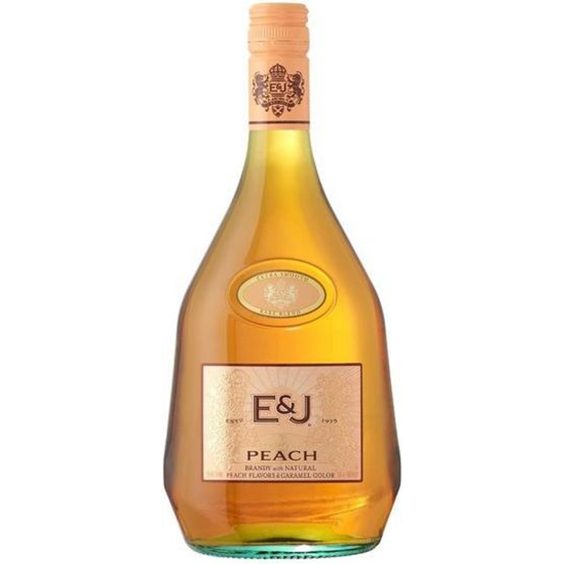 E & J Peach Brandy 375mL