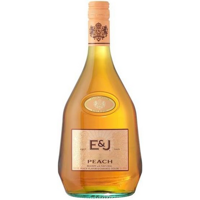 E & J Peach Brandy 375mL