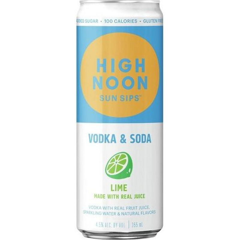 High Noon Lime Hard Seltzer 355ml Can