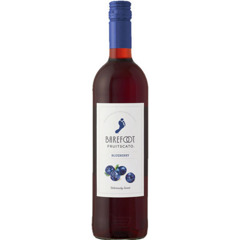 Barefoot Fruitscato Blueberry Sweet Wine 750ml Bottle