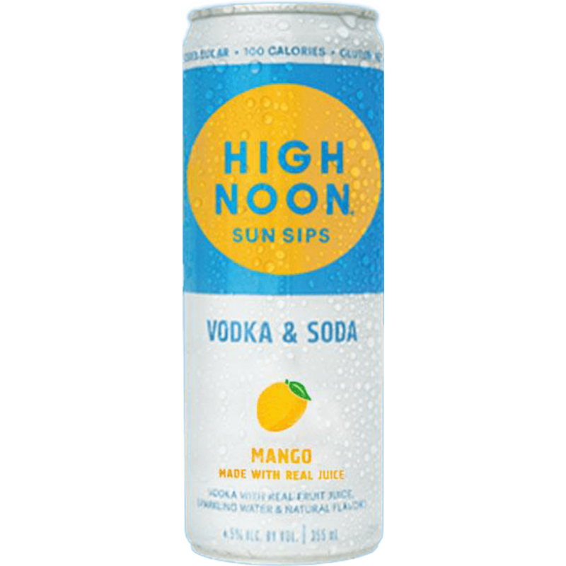 High Noon Mango Vodka & Soda 12 oz Can