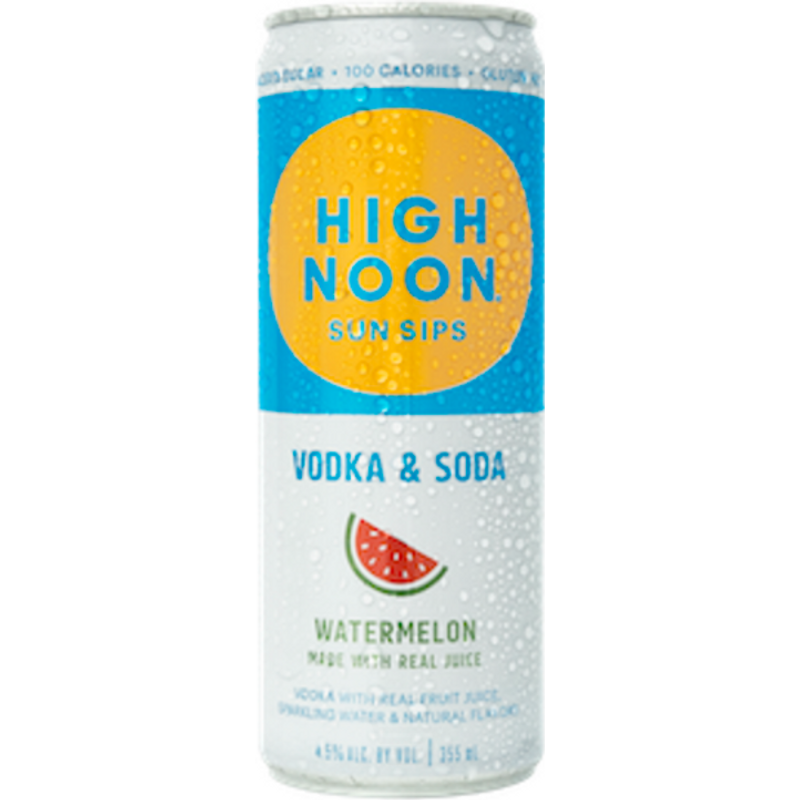 High Noon Watermelon Hard Seltzer 4x 355ml Cans