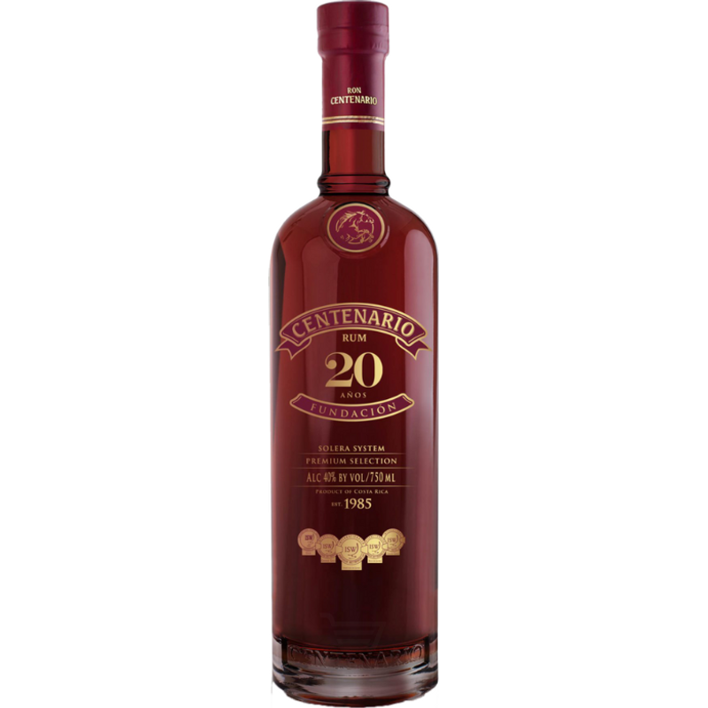 Ron Centenario Fundacion Rum 20 Year 750mL