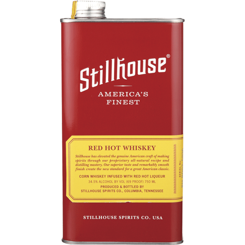 Stillhouse Red Hot Whiskey 750ml Bottle