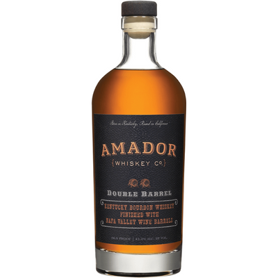 Amador Whiskey Co. Double Barrel Kentucky Bourbon Whiskey - Napa Wine Barrel Finish 750mL