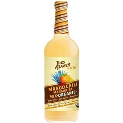 Tres Agaves Organic Mango Chili Margarita Mix 750ml Bottle