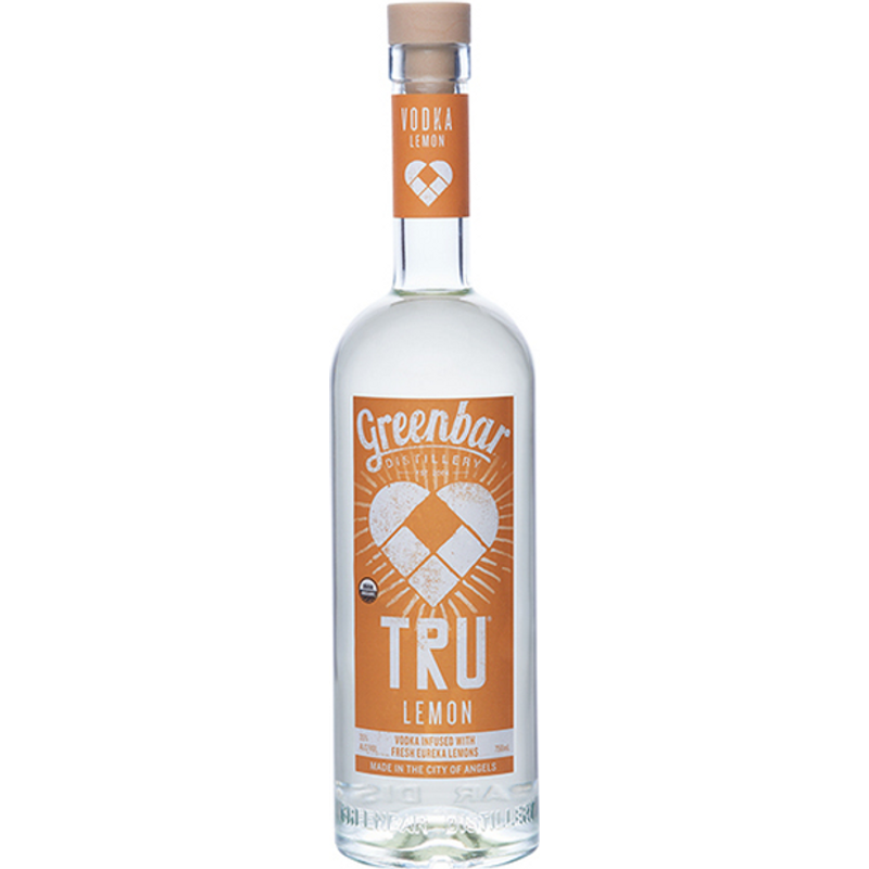 Tru Organic Lemon Vodka 750mL