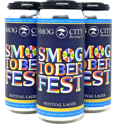 Smog City Smogtoberfest 4x 16oz Cans