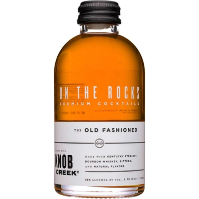 On the Rocks Premium Cocktails The Old Fashioned - Knob Creek 200mL