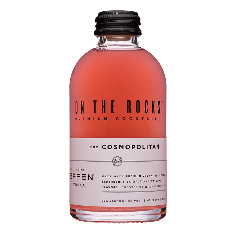 On the Rocks Premium Cocktails The Cosmopolitan - Effen Vodka 200mL