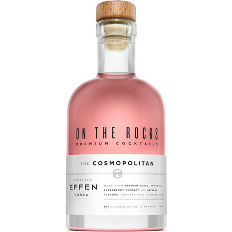 On the Rocks Premium Cocktails The Cosmopolitan - Effen Vodka 375mL