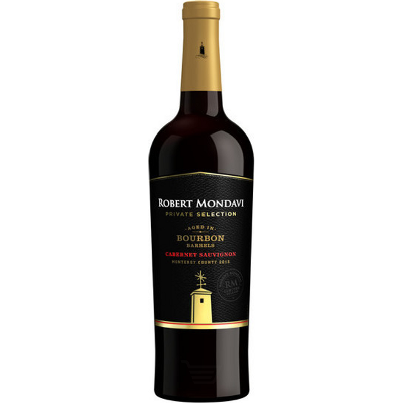 Robert Mondavi Private Selection Monterey County Aged in Bourbon Barrels Cabernet Sauvignon 750mL