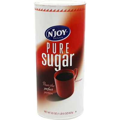 N'JOY Pure Cane Sugar 22oz Count