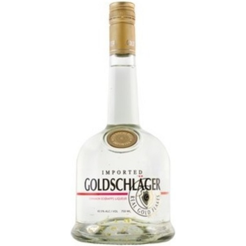 Goldschlager Cinnamon Schnapps Liqueur with Gold Flakes 375mL