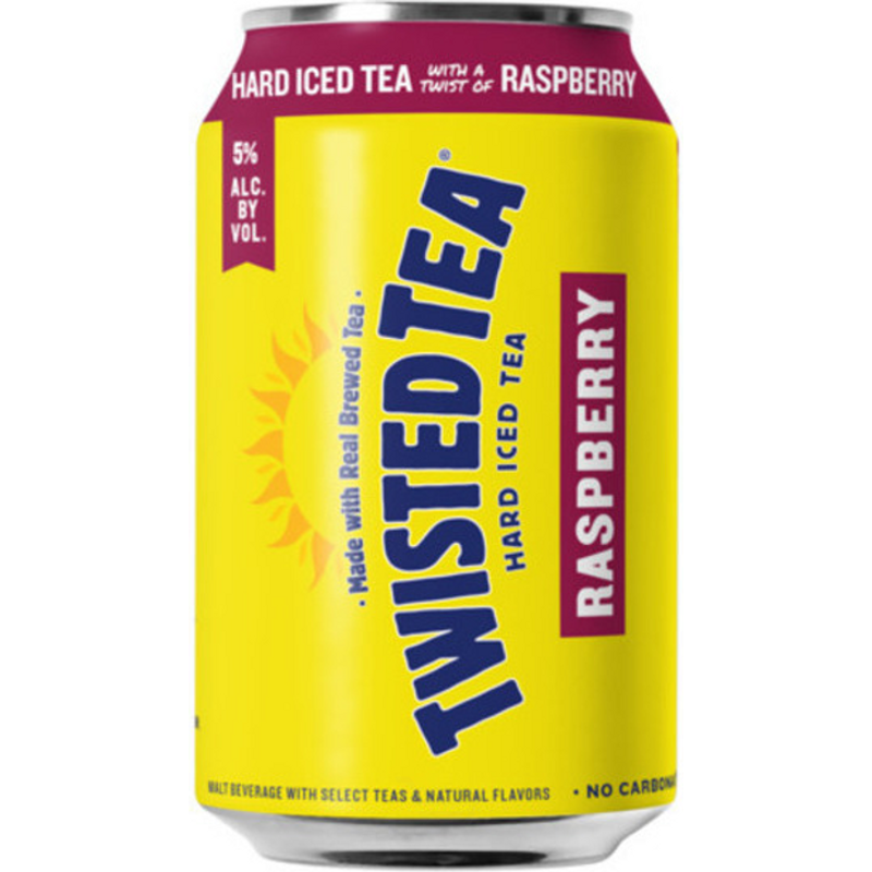 Twisted Tea Hard Iced Tea Raspberry 24 oz Can