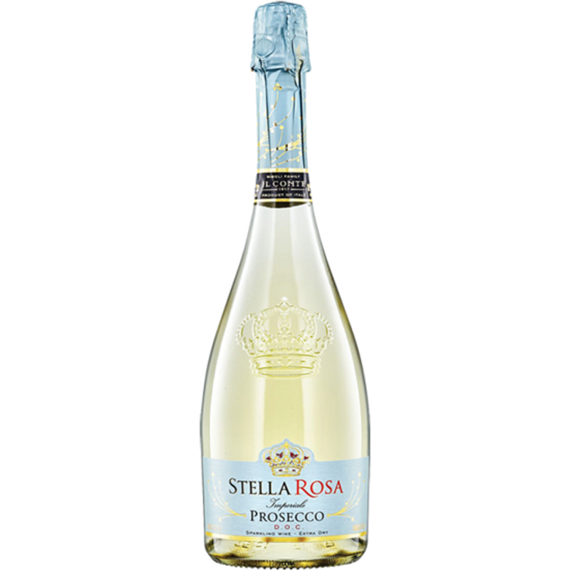 Stella Rosa Imperiale Prosecco Extra Dry Glera Sparkling Wine 750mL