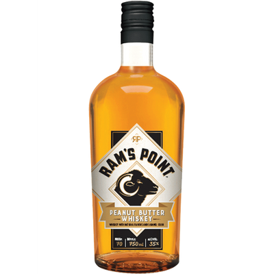 Ram's Point Peanut Butter Whiskey 750ml Bottle