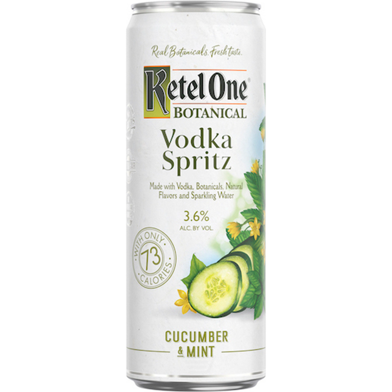 Ketel One Botanical Vodka Spritz Cucumber & Mint 12 oz Can