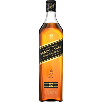 Johnnie Walker Black Label Blended Scotch Whisky 200mL