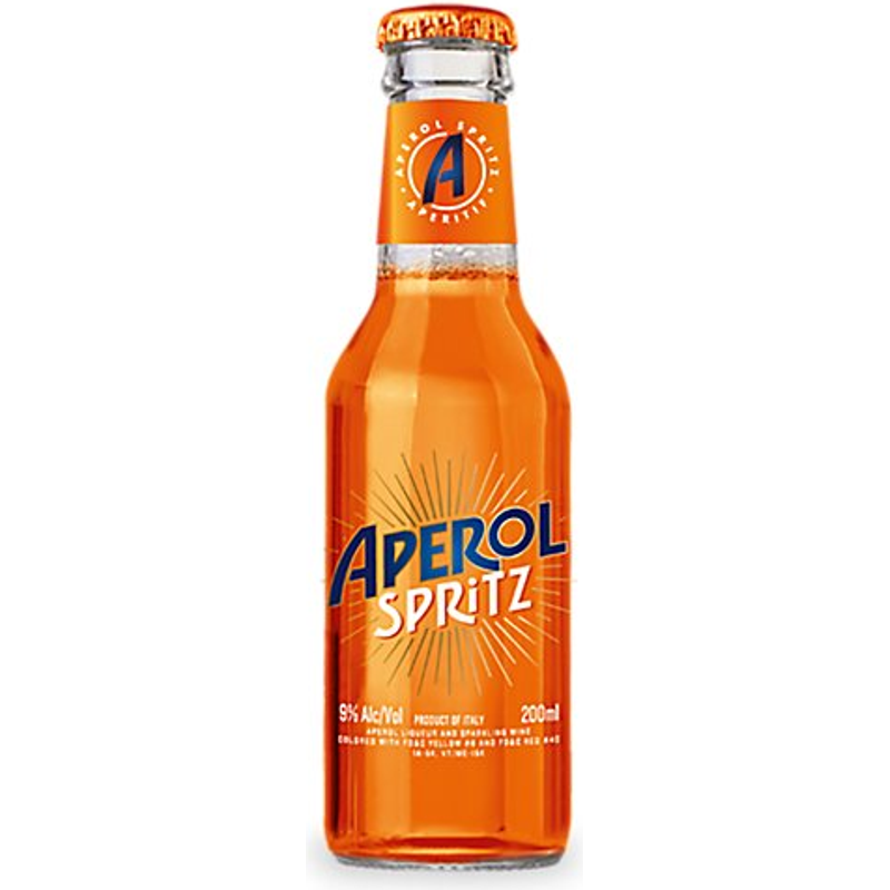 Aperol Spritz Ready To Drink 200ml Bottle