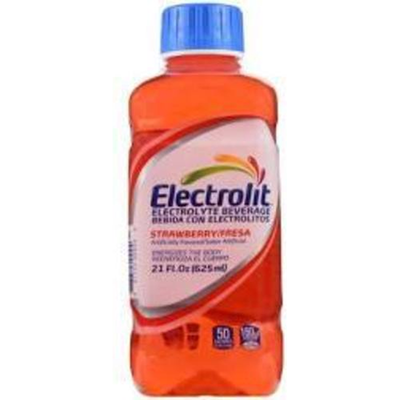 Electrolit Electrolyte Beverage Strawberry 21oz Plastic Bottle